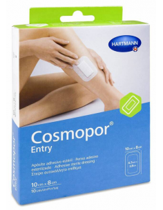 COSMOPOR WATERPROOF APOSITO ADHESIVO 5 UNIDADES 10 CM X 8 CM