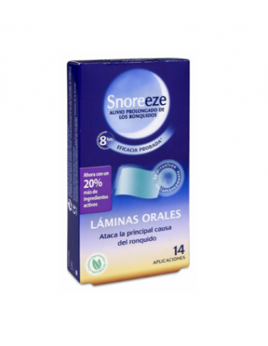 Snoreeze Laminas Orales Anti Ronquidos